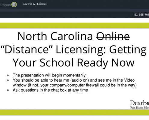 NC Distance Licensing